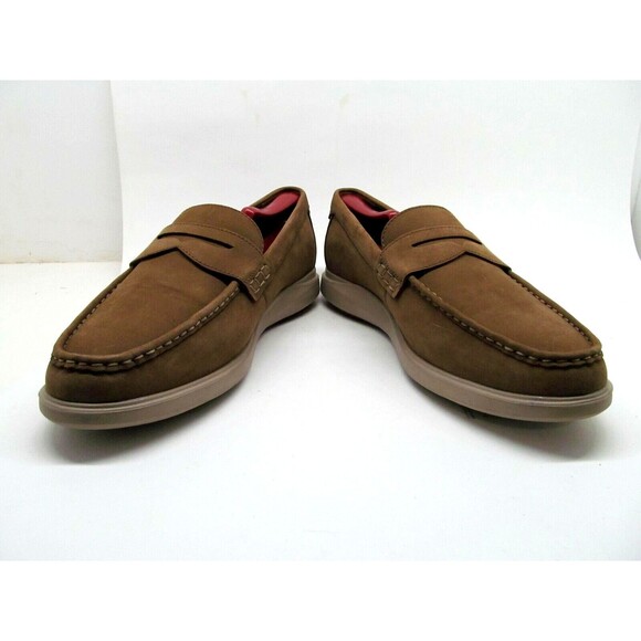 Cole Haan Grand Os Brown Leather Penny Loafers Mens Size US 10 M main image 4